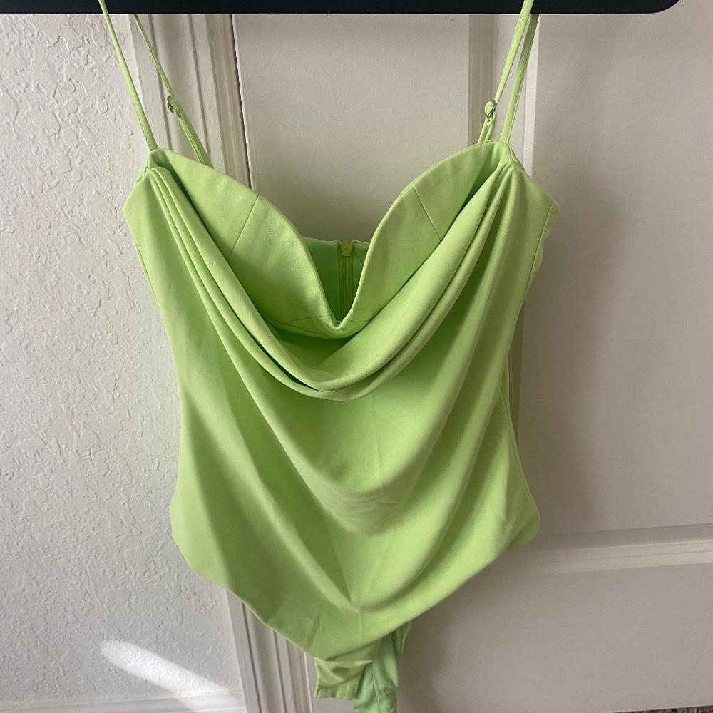 Zara Draped Corset Bodysuit